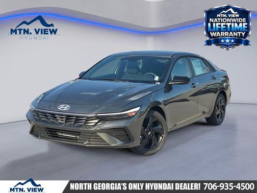 Amazon Gray 2026 Hyundai ELANTRA Sport