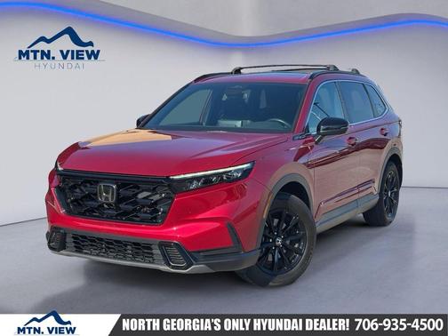 Radiant Red Metallic 2024 Honda CR-V Hybrid Sport FWD