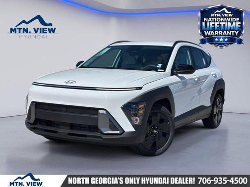 Atlas White 2026 Hyundai KONA SEL Sport