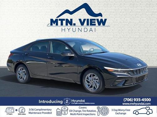 2025 Hyundai ELANTRA HEV Blue
