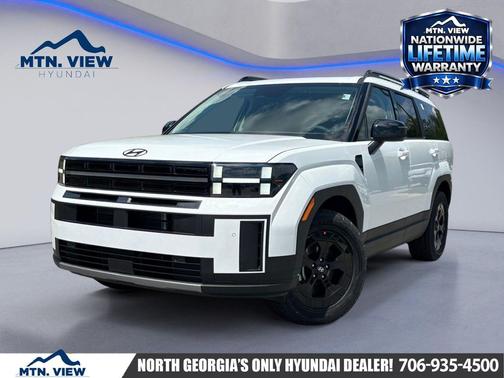 Serenity White 2026 Hyundai SANTA FE XRT