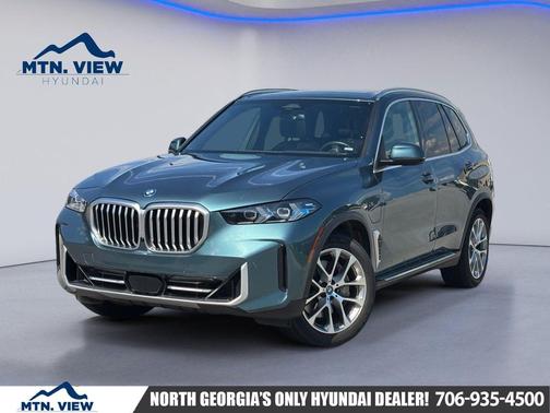 Blue 2025 BMW X5 PHEV xDrive50e