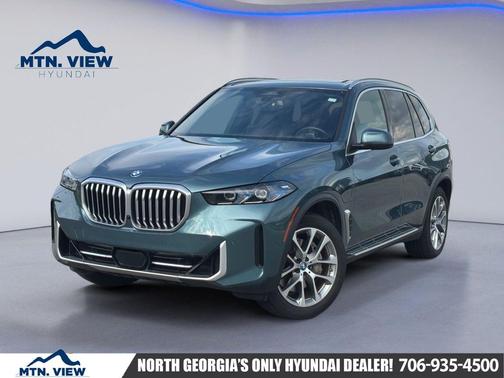Blue 2025 BMW X5 PHEV xDrive50e
