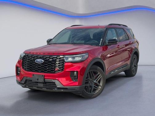 Red Metallic 2025 Ford Explorer ST