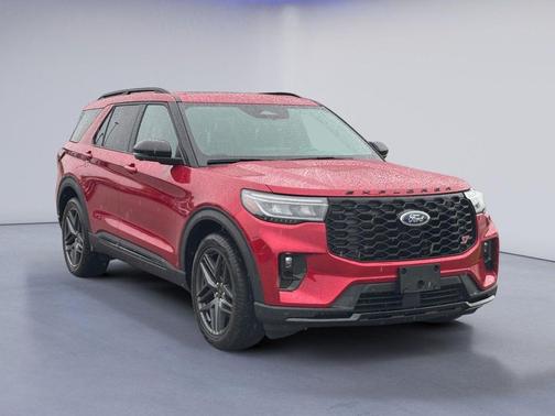 Red Metallic 2025 Ford Explorer ST