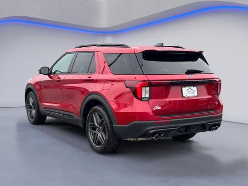Red Metallic 2025 Ford Explorer ST