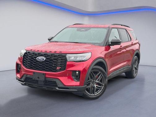 Red Metallic 2025 Ford Explorer ST