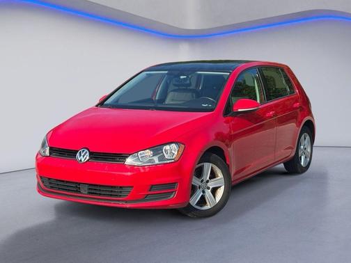 Tornado Red 2017 Volkswagen Golf TSI Wolfsburg Edition 4-Door