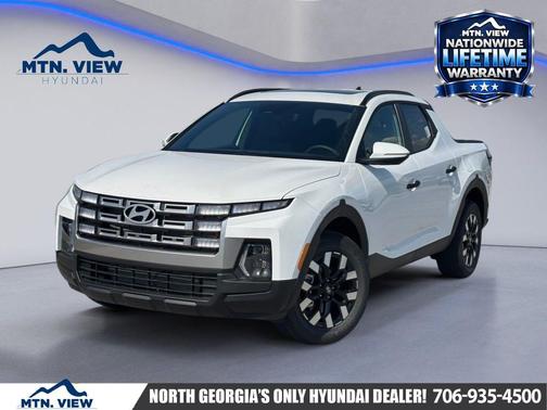 Atlas White 2026 Hyundai SANTA CRUZ SEL Activity