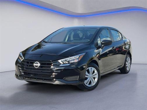 Super Black Metallic 2025 Nissan Versa 1.6 S