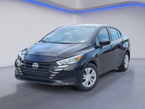 Super Black 2025 Nissan Versa 1.6 S