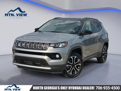 Billet Silver Metallic Clearcoat 2022 Jeep Compass Limited