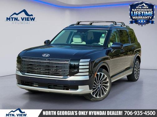 Pacific Sapphire Pearl 2027 Hyundai Palisade Hybrid Calligraphy
