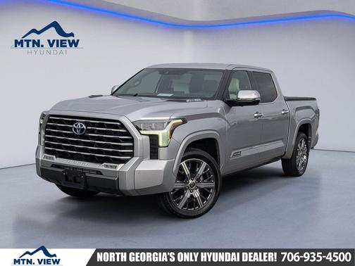 Celestial Silver Metallic 2023 Toyota Tundra Hybrid Capstone