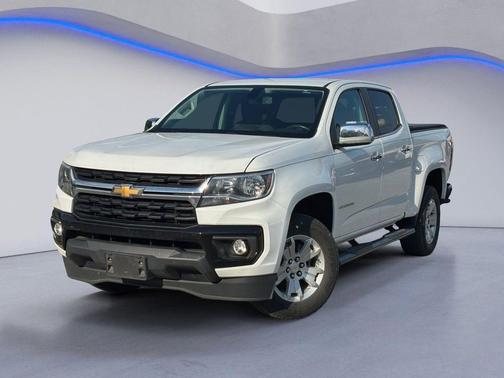 Summit White 2021 Chevrolet Colorado LT