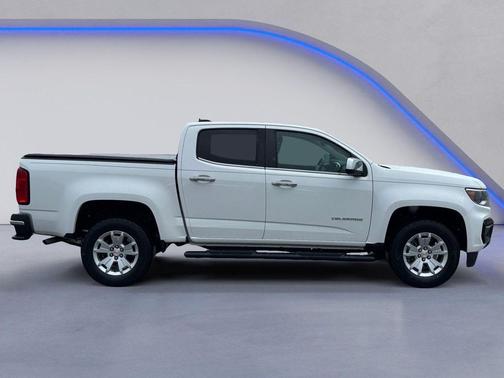 Summit White 2021 Chevrolet Colorado LT