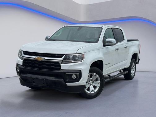Summit White 2021 Chevrolet Colorado LT