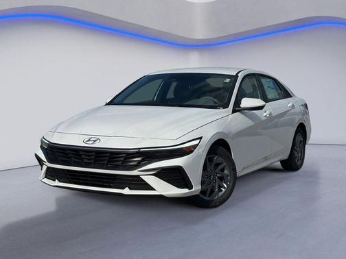 Serenity White Pearl 2026 Hyundai ELANTRA HEV Blue