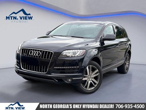 Black 2015 Audi Q7 3.0 TDI Premium Plus