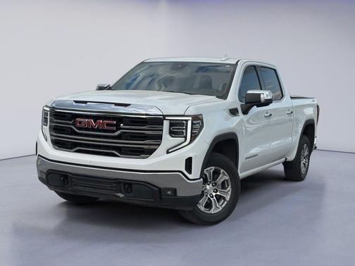 Summit White 2025 GMC Sierra 1500 SLT