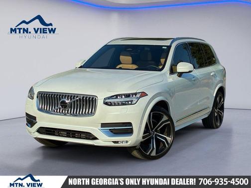 Crystal White 2024 Volvo XC90 B6 Ultimate Bright Theme 7-Seater