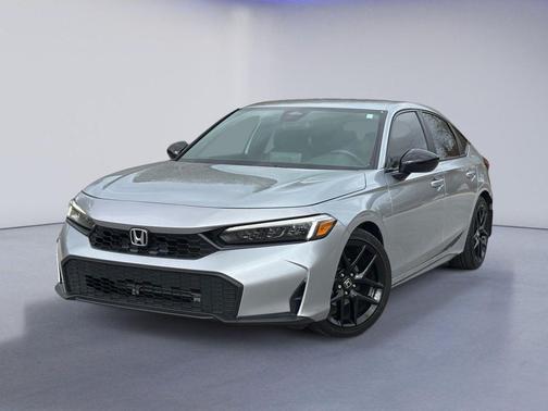Silver 2025 Honda Civic Sport