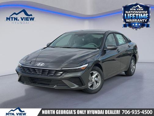 Amazon Gray 2026 Hyundai ELANTRA SE