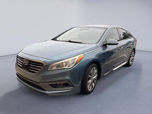 Blue 2015 Hyundai SONATA Limited 2.0T
