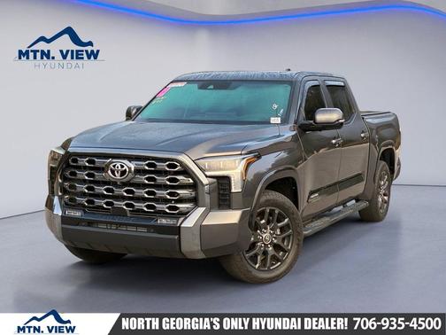 Magnetic Gray Metallic 2022 Toyota Tundra Platinum