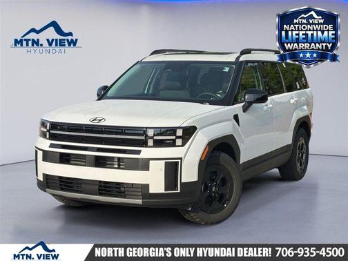 Serenity White 2026 Hyundai SANTA FE XRT