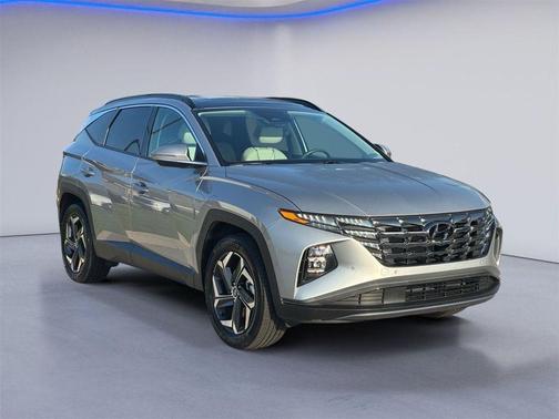 Shimmering Silver 2024 Hyundai TUCSON Hybrid Limited