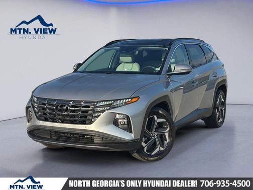 Shimmering Silver 2024 Hyundai TUCSON Hybrid Limited