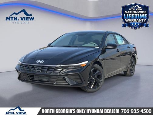 Abyss Black 2026 Hyundai ELANTRA Sport