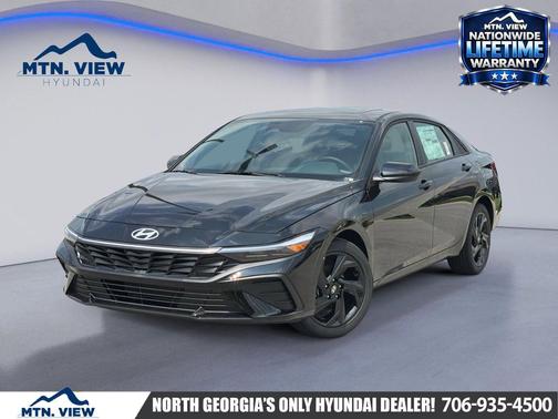 Abyss Black 2026 Hyundai ELANTRA Sport