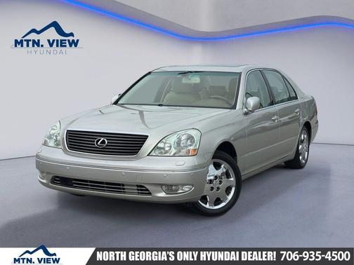 Mystic Gold Metallic 2002 Lexus LS 430 Base