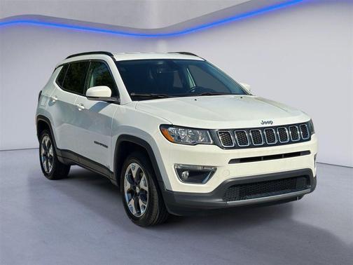 White Clearcoat 2020 Jeep Compass Limited