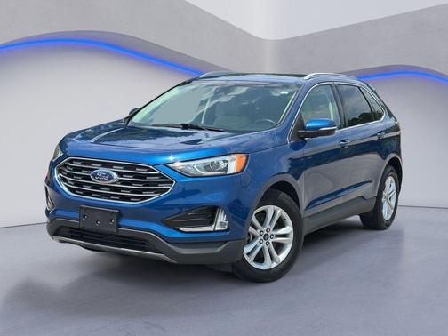 Blue Metallic 2020 Ford Edge SEL