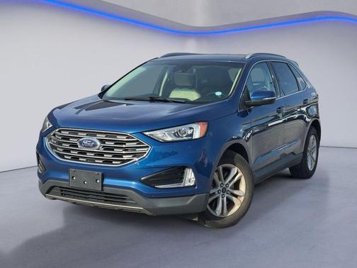 Blue Metallic 2020 Ford Edge SEL