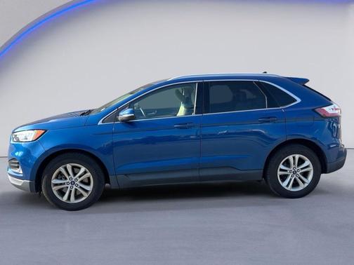 Blue Metallic 2020 Ford Edge SEL