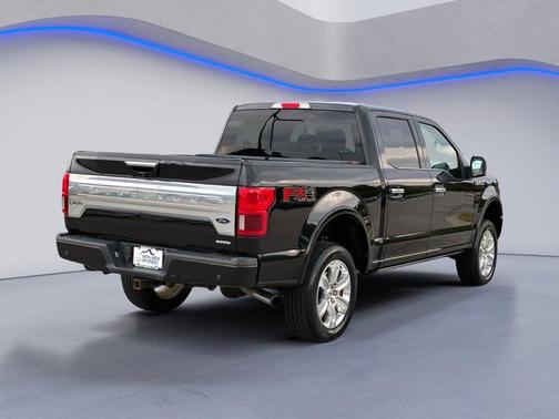Shadow Black 2018 Ford F-150 Platinum
