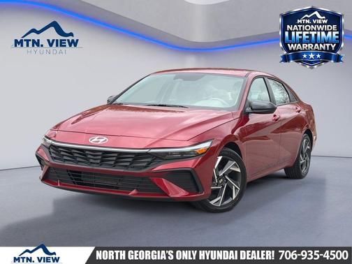 Ultimate Red 2025 Hyundai ELANTRA Sport
