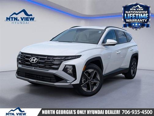 White Pearl 2026 Hyundai TUCSON SEL Premium