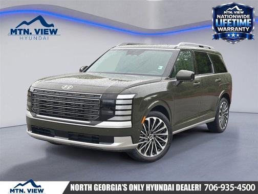 Titan Green 2026 Hyundai Palisade Hybrid Calligraphy