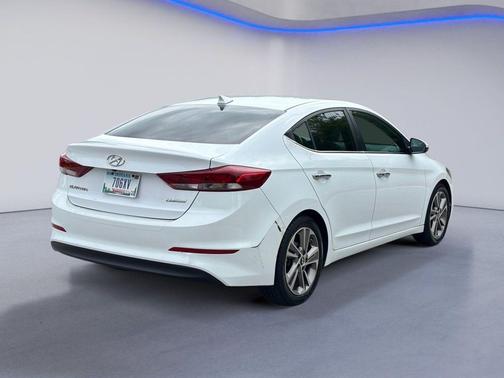Quartz White Pearl 2017 Hyundai ELANTRA Limited