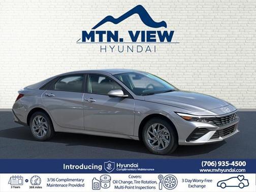 2025 Hyundai ELANTRA HEV Blue