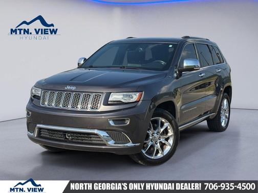 Granite Crystal Metallic Clearcoat 2014 Jeep Grand Cherokee Summit