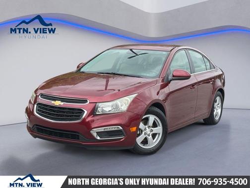 Siren Red Tintcoat 2015 Chevrolet Cruze 1LT