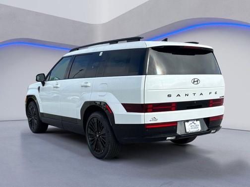 Serenity White 2026 Hyundai SANTA FE HEV Calligraphy