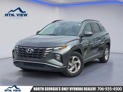 Amazon Gray 2022 Hyundai TUCSON SEL
