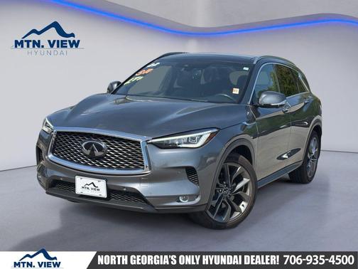Graphite Shadow 2022 INFINITI QX50 AUTOGRAPH AWD